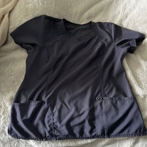 Cherokee Infinity Scrub Top Gray Womens XL